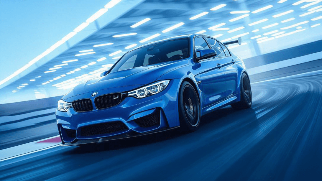 Stage 1 - Blauwe Auto